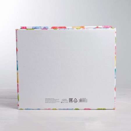 Gift folding box, packaging, “bright balls”, 31 x 25.5 x 16 cm-4