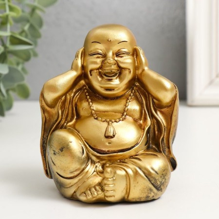 Souvenir Polystone "HOTEY I do not see/I do not hear/I will not say anything" MIX 10x8x7 cm-1