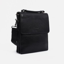 Male bag, black color