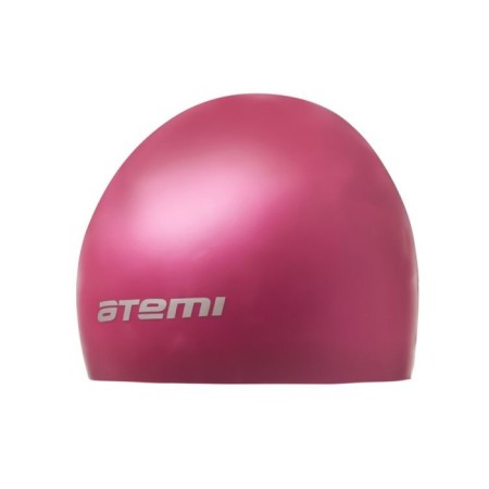 ATEMI SC104 swimming cap, silicone, cherry color-3