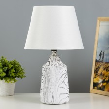 Raise table lamp E14 40W white-black 23x23x36.5 cm Risalux