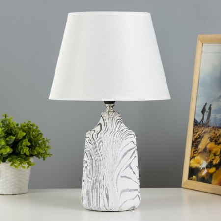 Raise table lamp E14 40W white-black 23x23x36.5 cm Risalux