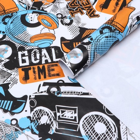 Paper packaging glossy football ", 70 × 100 cm, 1 sheet
