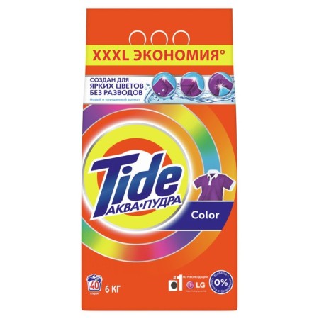 Tide Color washing powder, automatic, 6 kg-1