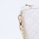 Bag Cross-Bodi with a zipper, white color