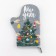 Mittens-Poskatka "New Year" 20x28cm, sarzha, 100% cotton, Vatin 250g/m2
