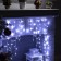 Garland "fringe-arka" 1 × 1 m, IP20, transparent thread, 126 LED, white glow, 8 modes, 220 V
