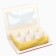 Box for 6 sweets with cells "Winter Post" 14.8 x 9.5 x 3.5 cm, New Year