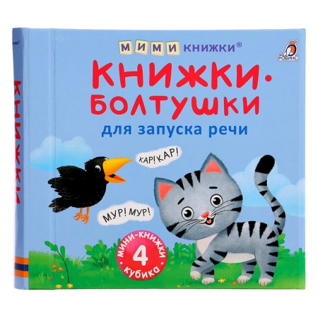 Books Cubes. Books of talker for launching speech-6