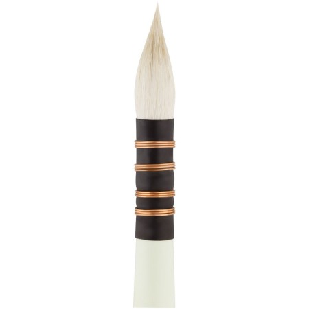 Cossack brush, round, gamut "Aries" No. 10, French mount, short handle-2