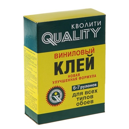 Wallpaper glue Quality, vinyl, box, 200 g