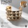 Bracelet Metal "Cuff" embossed, color gold