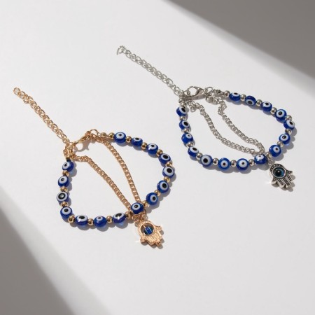 Bracelet-reinforcing "Happy Happiness Hams" Eye, Mix color, l = 20 cm-1