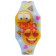 Watch of washing electronic, children's, "emoticons", strap L-23.5 cm