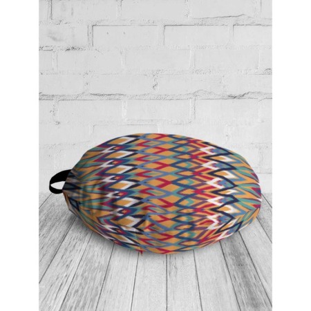 Pillow Sidushka "Crossing of forces", decorative, d = 52 cm-1