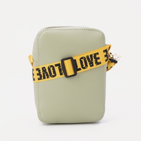 Bag's bag with lightning, green color-1