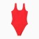 Swimsuit Women's Assigned plain minaku, red color, size 50