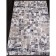 Rectangular carpet Merinos Richi, size 200x300 cm, color Gray-Blue