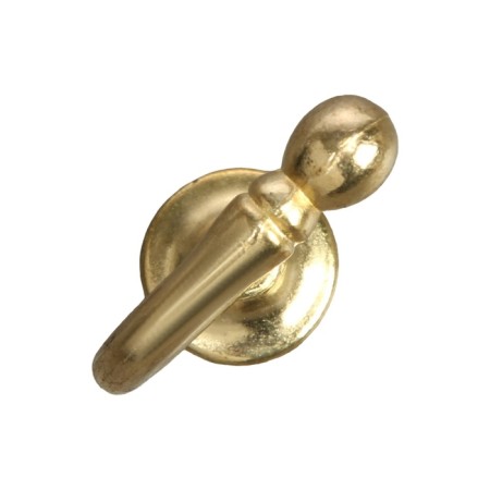 Hook for curtains ks003, one -rod, color gold-4