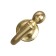 Hook for curtains ks003, one -rod, color gold