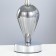 Board Lamp "Vioolin" E27 40W chrome 21x21x36 cm Risalux