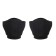 Jazovka fabric, with an elastic band, insole length 23.5 cm, black color