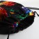 Back for shoes on the lace, black/multi -colored color