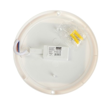 LED LED ECOLA, 18W, 4200K, 220V, IP65, 150x38mm, round, invoice, white-2