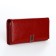 Women's wallet on magnets, burgundy color