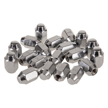 Nut of SkyWay cone, M12x1.25 closed 35mm, key 21mm, chromium, set 20 pcs-1