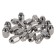 Nut of SkyWay cone, M12x1.25 closed 35mm, key 21mm, chromium, set 20 pcs