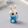 Trick Rubber "Bunny with carrots" MIX 5x2.5x1.5 cm