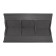 PPK parapet for a fence span, 50 × 28.5 × 2.5 cm, black, “flexible tile”