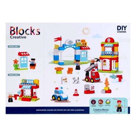 Design "Fire and Police Stations", 2 assembly options, 103 parts-6
