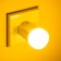Nightlight "Smile" LED 1W USB yellow 5x5x5 cm Risalux