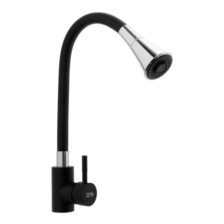 Zein Z3403 kitchen mixer, silicone spout, 40 mm cartridge, dual -mode aerator-1