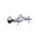 Shower mixer "RMS" SL71-003, two-wound, shower set, zinc, chrome