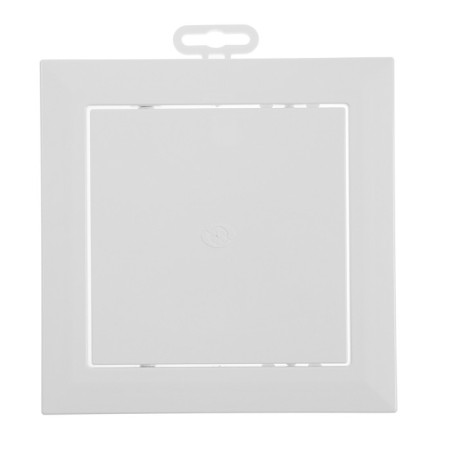 Revisionine "RVS", 150 x 150 mm, plastic, white