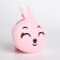 Lightning purse, pink color