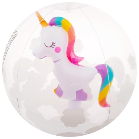Inflatable ball "unicorn", d = 30 cm-3