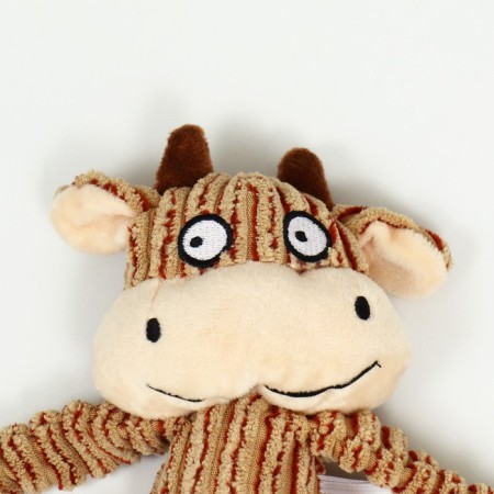 Textile toy with rubber rings "Bull", 26 x 10 cm-2