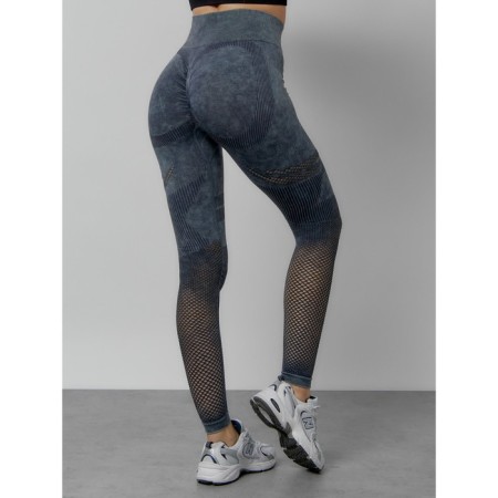 Femic fitness legins, size 44, dark gray color-6