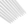 A set of skewers - skewers for barbecue 10 pcs, width - 1 cm, 48 cm, metal