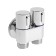 Crane for household appliances Zein, 1/2 "x 1/2", corner, double, chrome