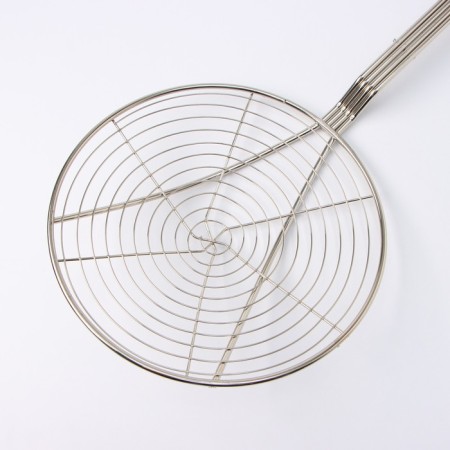 Nozzle for deep -fruit steel deeper, 66 × 23 cm, thickness 3 mm, 201 brand steel, silver color 9550370-1