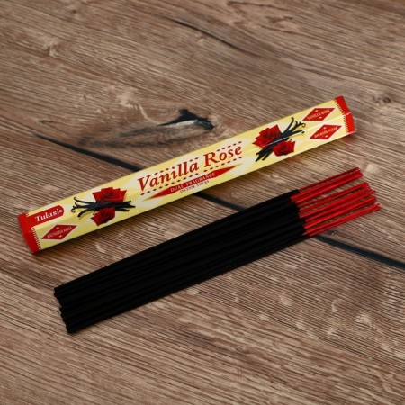 Incense "tulasi" 20 fragrances rose and vanilla-2