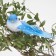 Decor Bird 13 x 4 x 4 cm mix