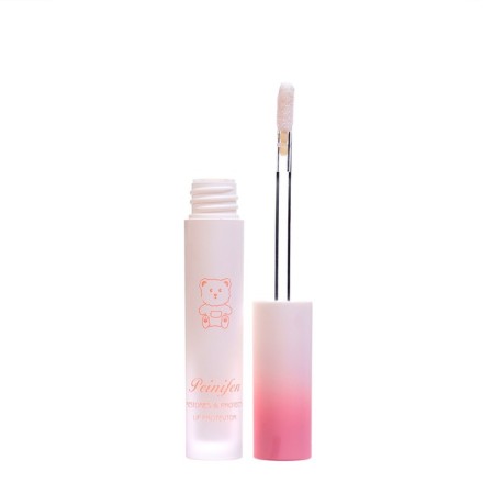 Set for the lip "Persik": balm and lip oil-4