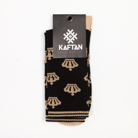 Men's socks "Crown" p. 41-44 (27-29 cm), black-2