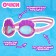 Set for swimming children's “on the wave” “Sea World”: hat, glasses, berushi, nose clip